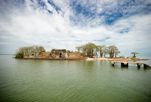 Fort James Island on the Gambia River.